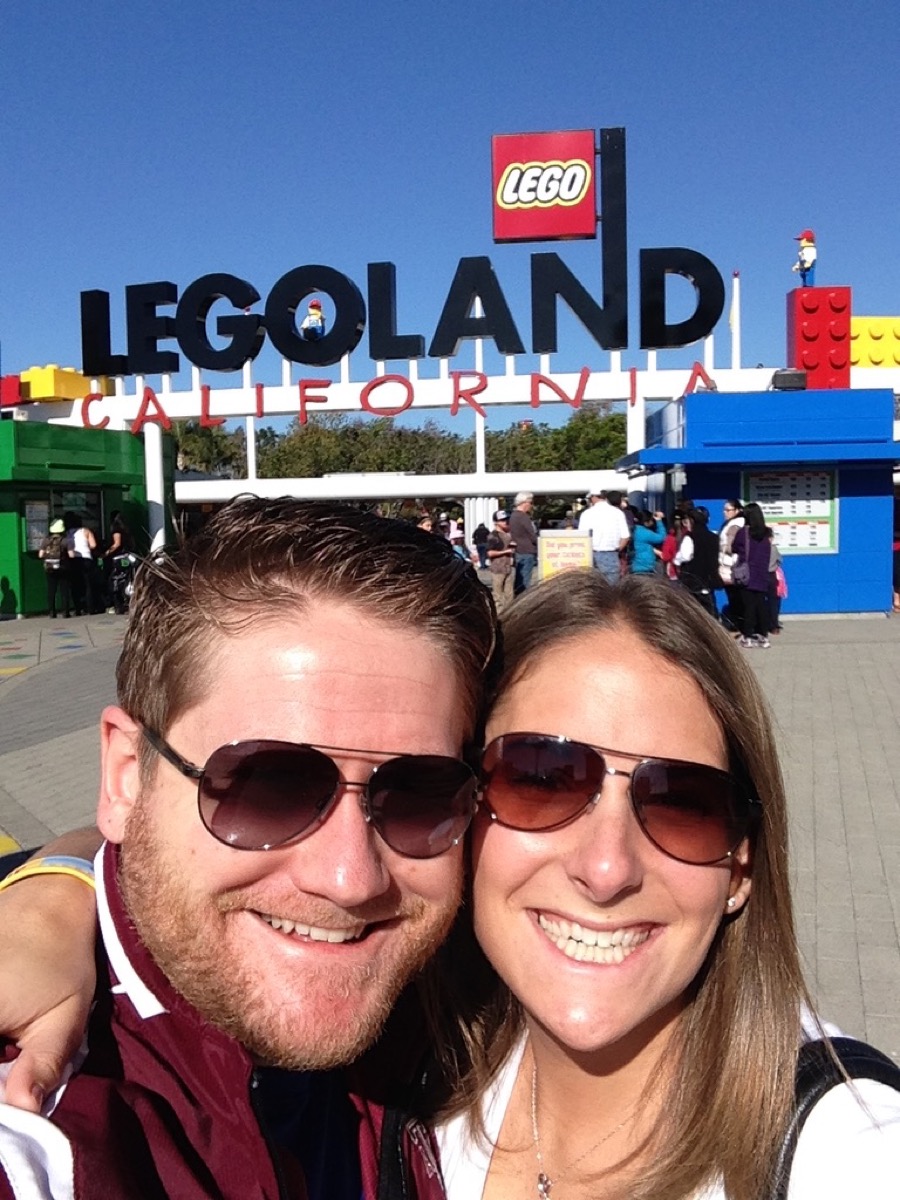 Kyle and Kate at Legoland California