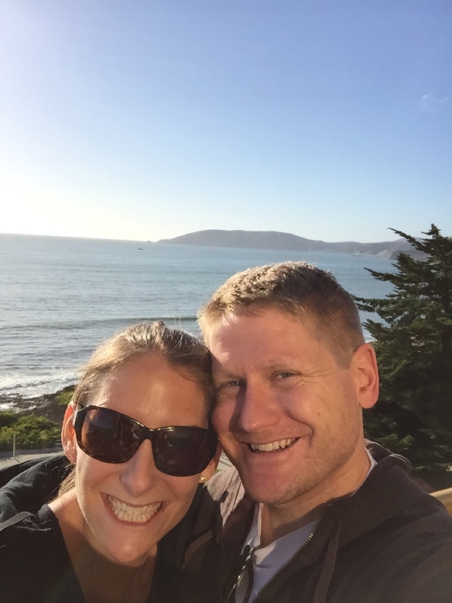 Kyle and Kate overlooking the Pismo Beach coast