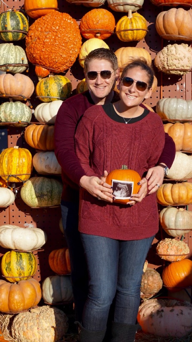Pregnancy announcement